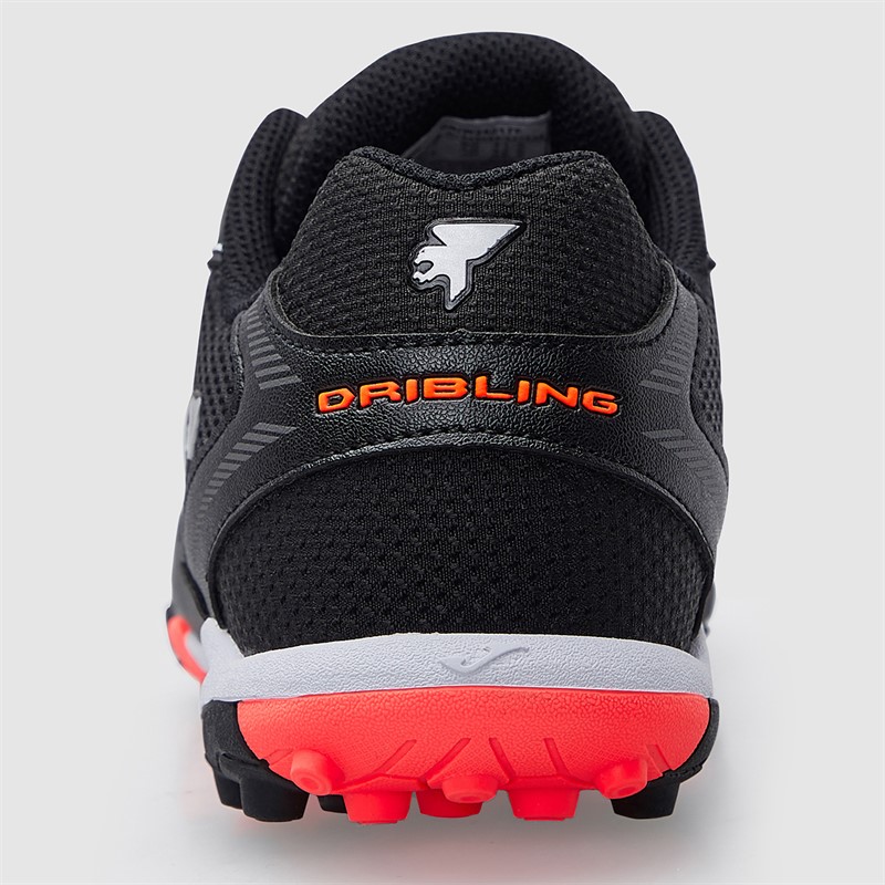Joma Mens Dribling 25 TF Astro Turf Football Boots Black