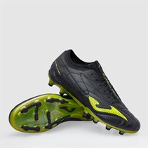 Joma Mens Evolution 25 FG Firm Ground Football Boots Black/Yellow