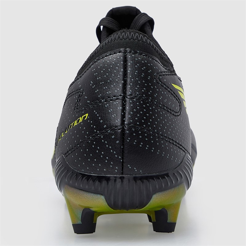 Joma Mens Evolution 25 FG Firm Ground Football Boots Black/Yellow