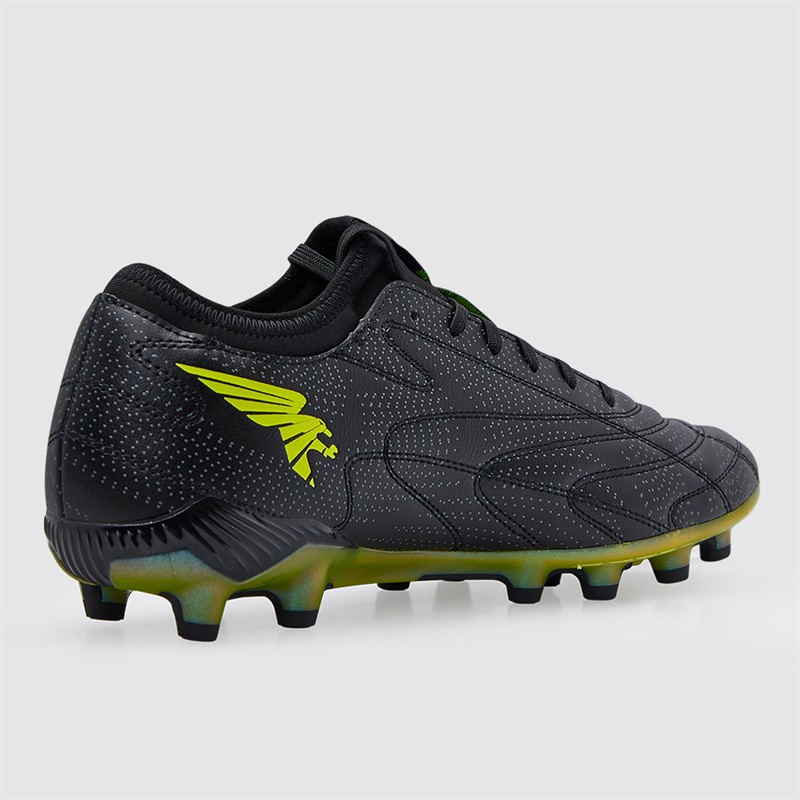 Joma Mens Evolution 25 FG Firm Ground Football Boots Black/Yellow