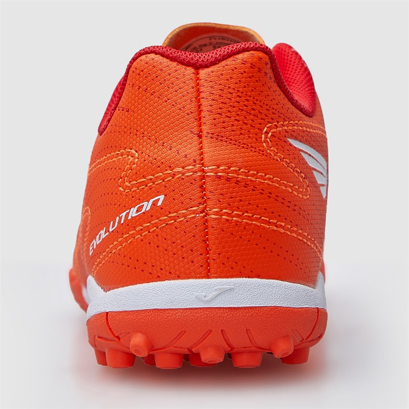 Joma Junior Evolution 25 TF Astro Turf Fodboldstøvler Fluoro Orange