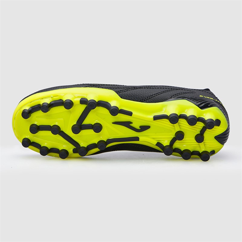 Joma Junior Evolution 25 AG Kunstgræs Fodboldstøvler Sort