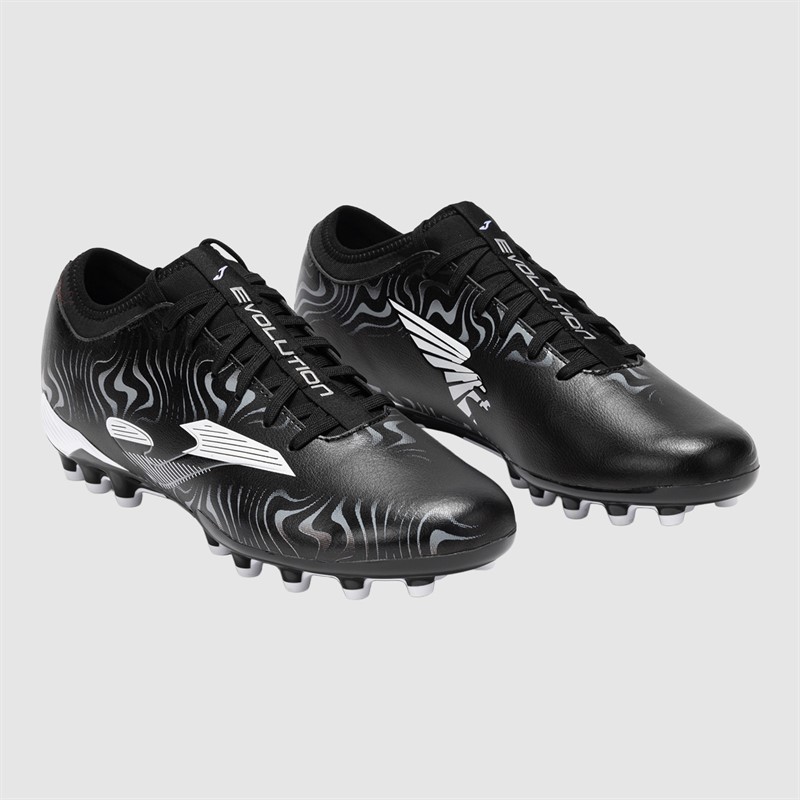 Joma Herren Evolution 25 AG Kunstrasen Fußballschuhe Schwarz/Fuschia