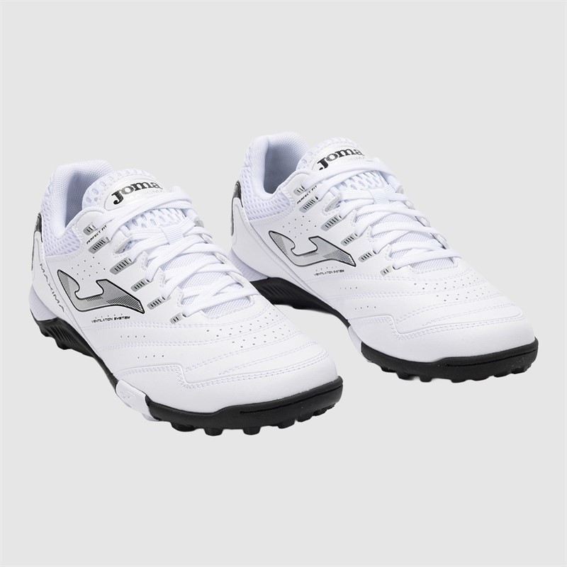 Joma Herren Maxima 25 TF Kunstrasen Fußballschuhe Weiss