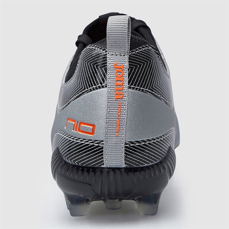 Joma Herre Numero-10 25 AG Kunstgræs Fodboldstøvler Grå/Sort