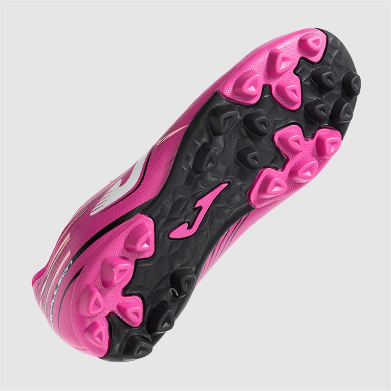 Joma Junior Propulsion 25 HG Hartboden Fussball Schuhe Fuchsia