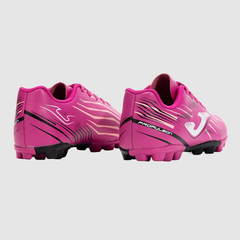Joma Junior Propulsion 25 HG Hartboden Fussball Schuhe Fuchsia