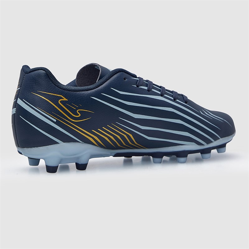 Joma Junior Propulsion 25 FG Fast Jord Fodboldstøvler Navy Blue