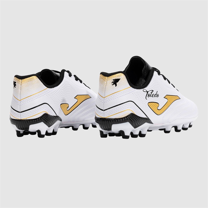 Joma Junior Toledo 25 AG Kunstrasen Fußballschuhe Weiß