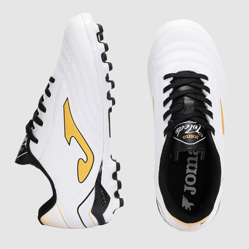 Joma Junior Toledo 25 AG Kunstrasen Fußballschuhe Weiß