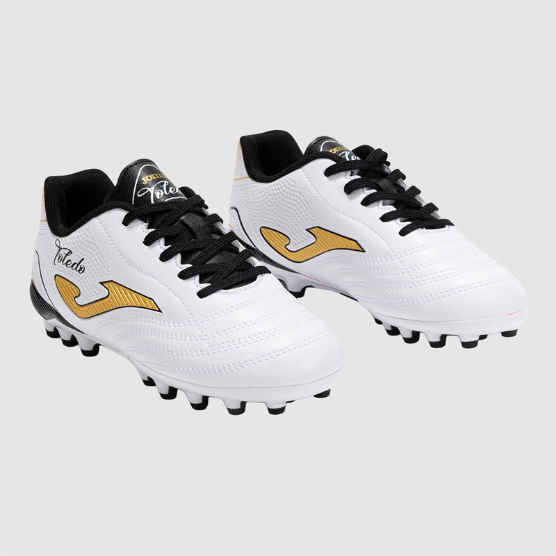 Joma Junior Toledo 25 AG Kunstrasen Fußballschuhe Weiß