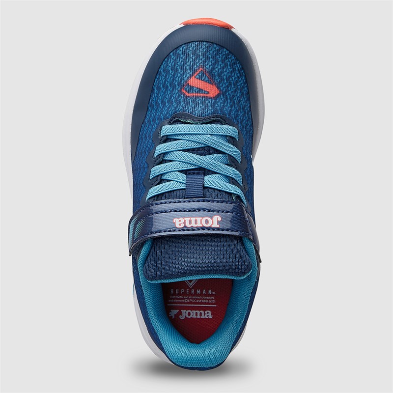 Joma Børne Super Cross X Superman Neutrale Løbesko Navy Blue