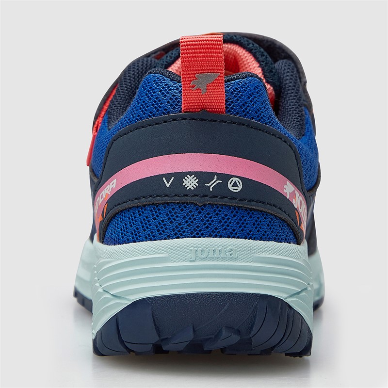 Joma Børne Tundra 25 Trail Løbesko Navy/Pink