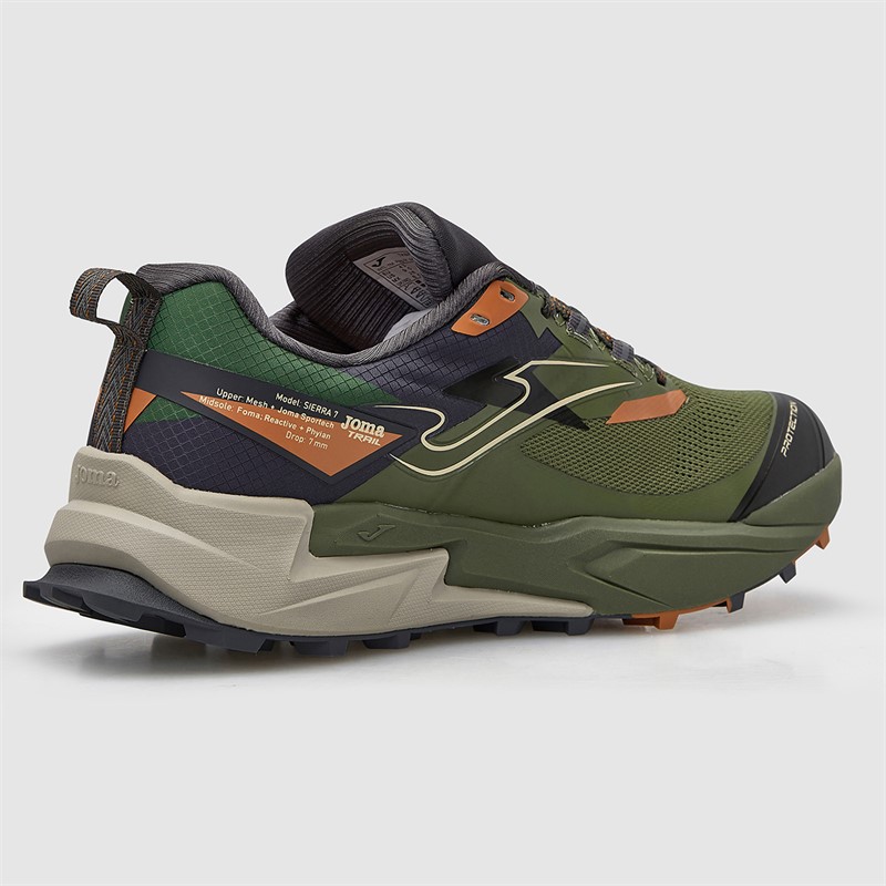 Joma Herre Sierra 25 Trail Løbesko Khaki
