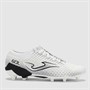 Joma Homme Gol 25 FG Terrain Ferme Chaussures de Football Blanc/Noir