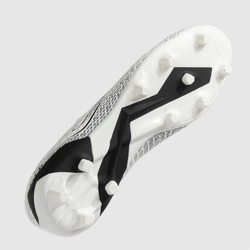 Joma Homme Gol 25 FG Terrain Ferme Chaussures de Football Blanc/Noir