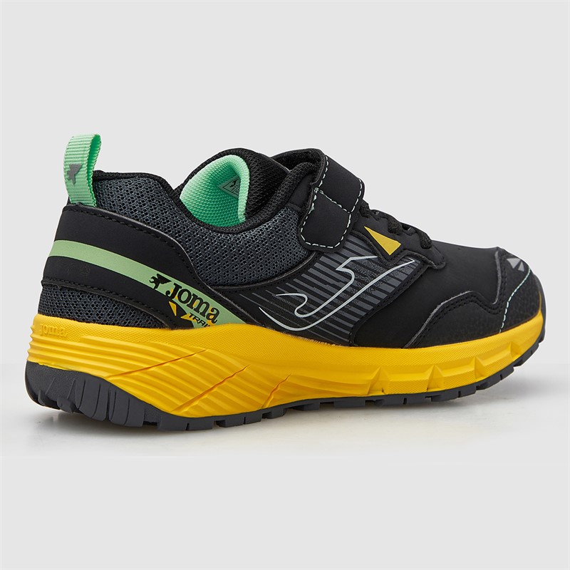 Joma Børne Tundra 25 Trail Løbesko Sort