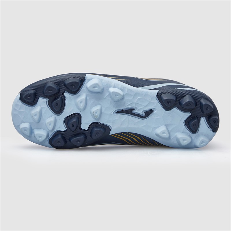 Joma Junior Propulsion 25 HG Hård Jord Fodboldstøvler Navy Blue