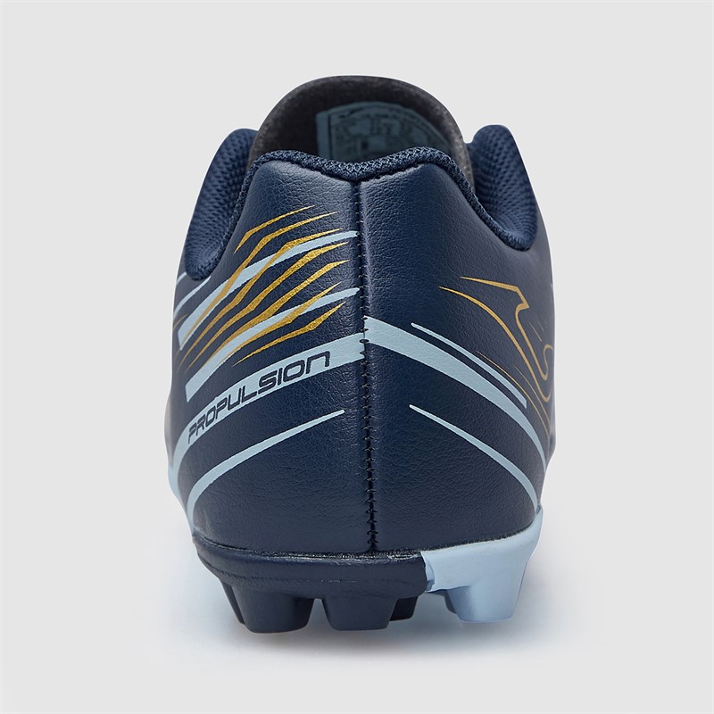 Joma Junior Propulsion 25 HG Hård Jord Fodboldstøvler Navy Blue
