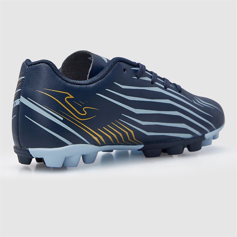 Joma Junior Propulsion 25 HG Hård Jord Fodboldstøvler Navy Blue