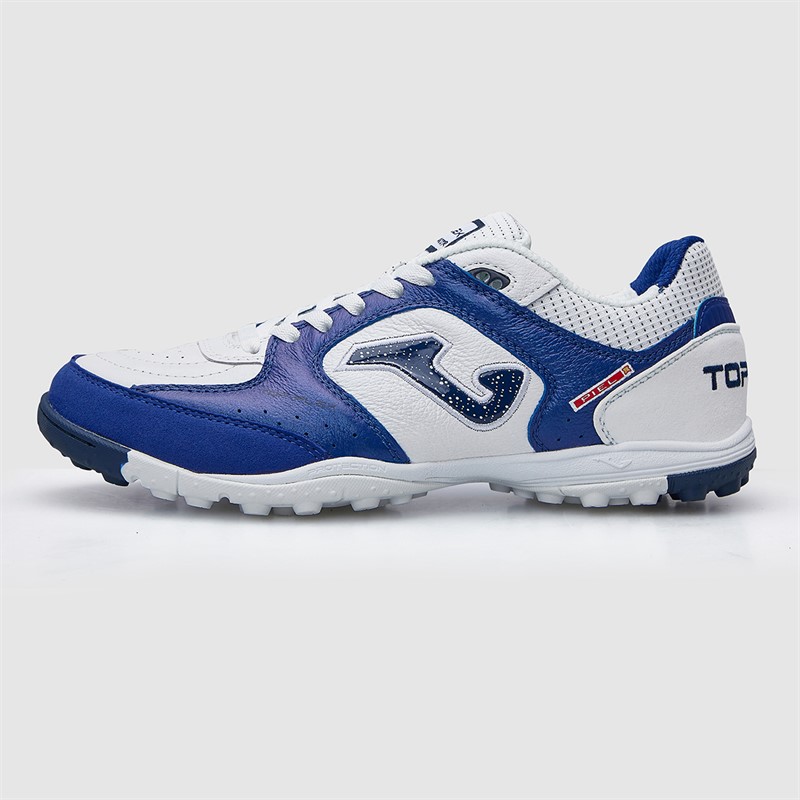 Joma Herre Top Flex 25 TF Astro Turf Fodboldstøvler Hvid/Royal