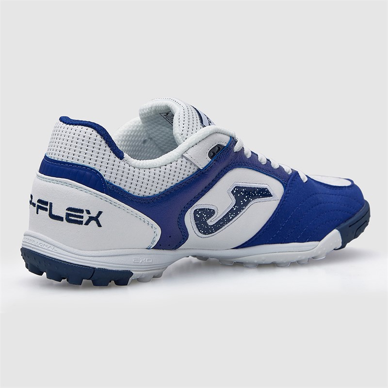 Joma Herre Top Flex 25 TF Astro Turf Fodboldstøvler Hvid/Royal