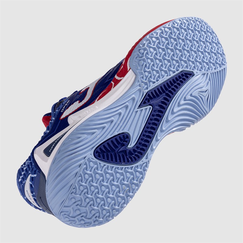 Joma Chaussures de padel Homme 25 Fitp Fédération Italienne de Tennis et Padel Bleu Royal/Rouge Royal Blue Red