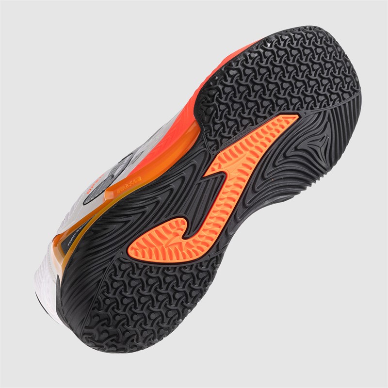 Joma Herre Open 25 Padel Sko White Fluorescent Saffron