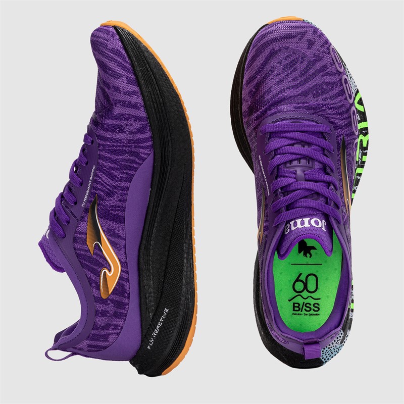 Joma R1000 25 Behobia San Sebastian Kulfiberplade Neutrale Løbesko Lilla