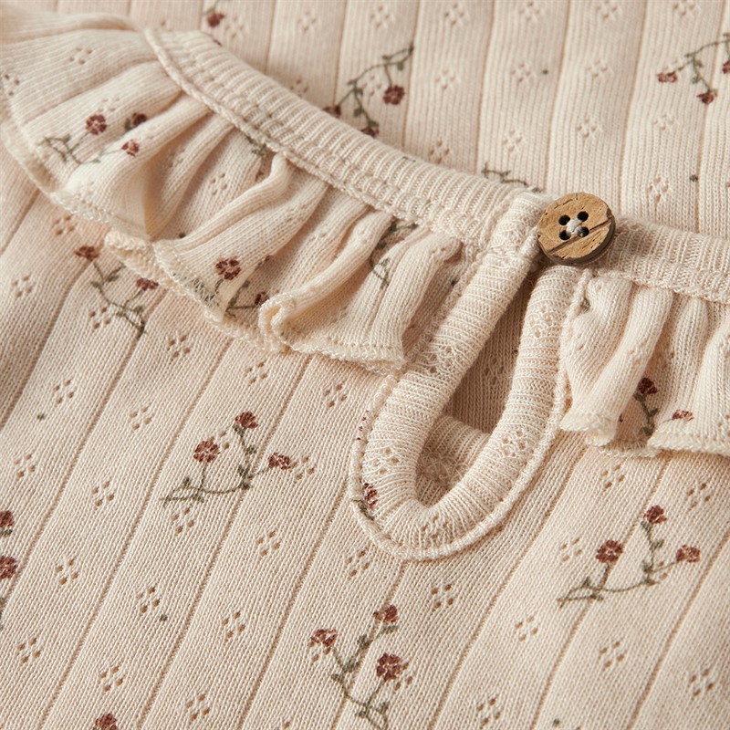 Lil' Atelier T-shirt z długim rękawem Rachello dla dziewczynki kolor Coconut Milk