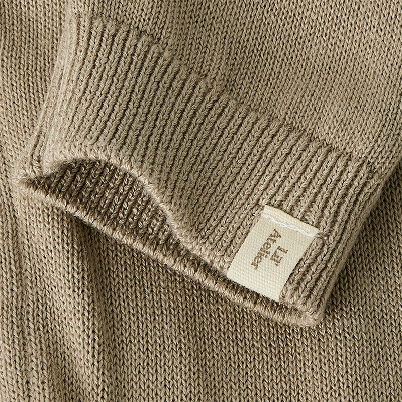 Lil' Atelier Børne Dundo Strikket Bukser Oxford Tan