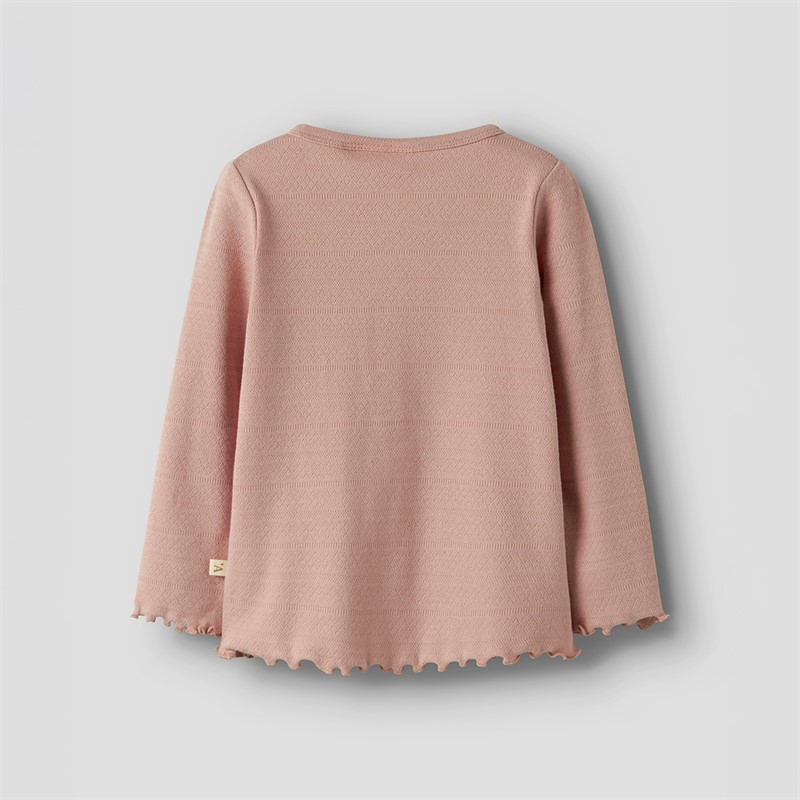 Lil' Atelier Sweter Dima dla dziewczynki kolor Misty Rose