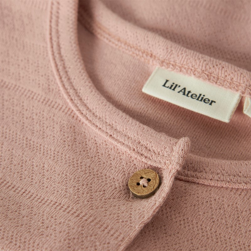 Lil' Atelier Sweter Dima dla dziewczynki kolor Misty Rose