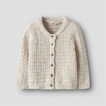 Lil' Atelier Bella rozpinany sweter dla dziewczynki kolor Novelle Peach