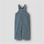 Lil' Atelier Overalls Damla dla dziewczynki kolor Medium Blue Denim