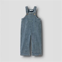 Lil' Atelier Overalls Damla dla dziewczynki kolor Medium Blue Denim