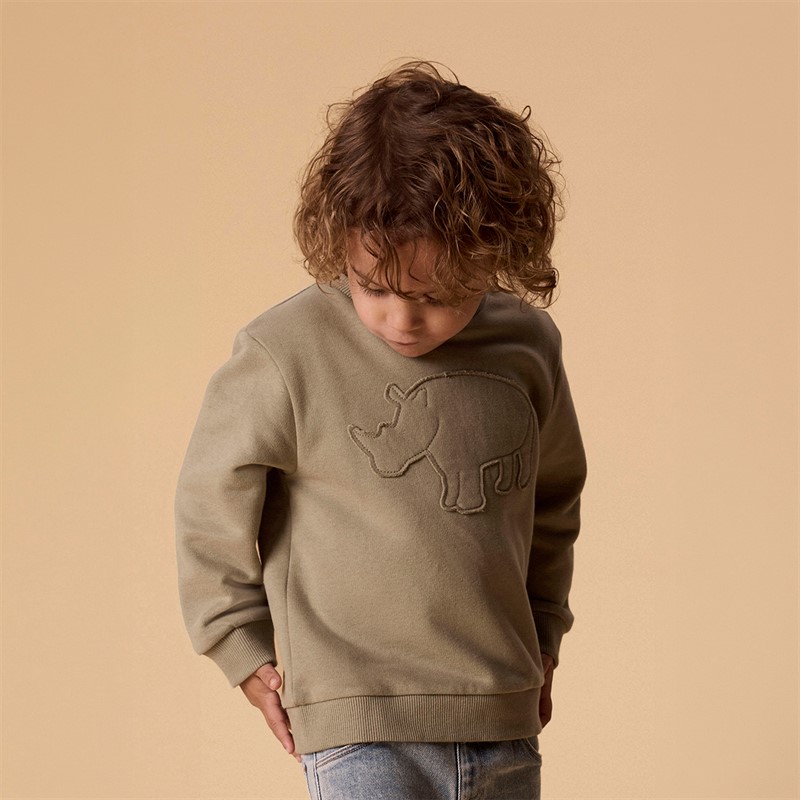 Lil' Atelier Bluza dla chłopca kolor Overland Trek