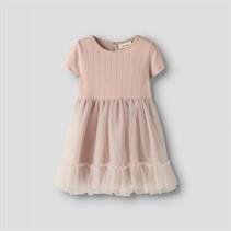Lil' Atelier Piger Fanella tyl kjole Peach Whip