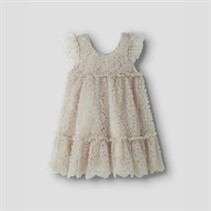 Lil' Atelier Piger Fauna Tyl Kjole Pumice Stone