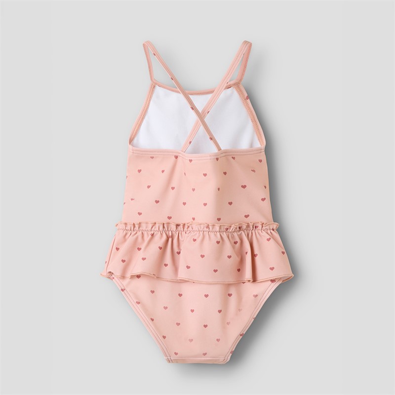 Lil' Atelier Piger Helga Badeheldragt Misty Rose