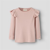 Lil' Atelier Piger Rachel Langærmet Bluse Misty Rose