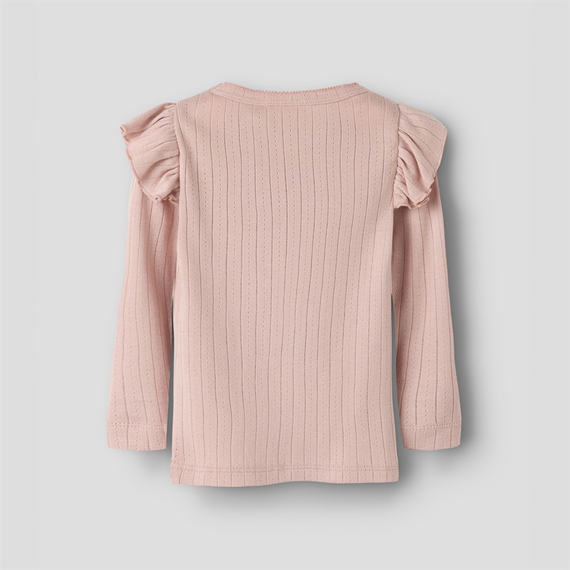 Lil' Atelier Piger Rachel Langærmet Bluse Misty Rose
