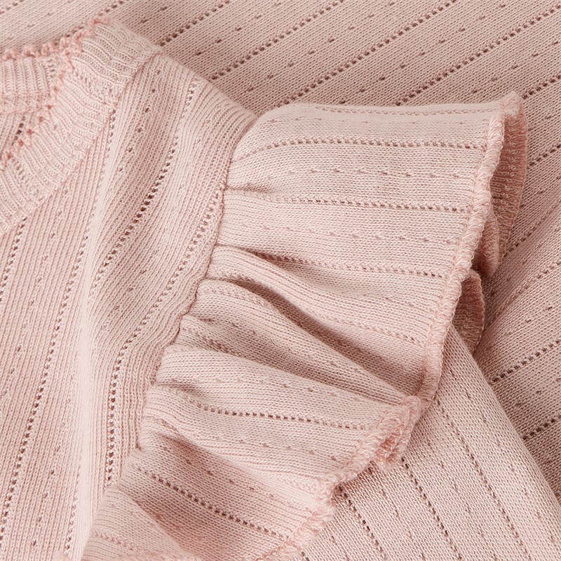 Lil' Atelier Piger Rachel Langærmet Bluse Misty Rose