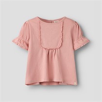 Lil' Atelier Mädchen Halina Kurzarm T Shirt Rose Tan