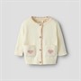 Lil' Atelier Piger Saran Strikket Cardigan Turtledove