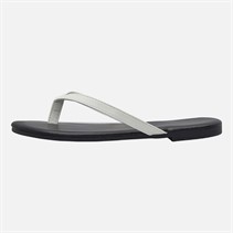 SEQWL Womens Flip Flops Black/White
