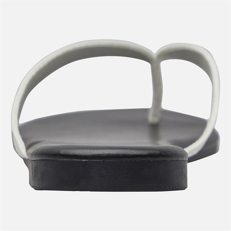 SEQWL Womens Flip Flops Black/White