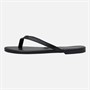 SEQWL Womens Flip Flops Black