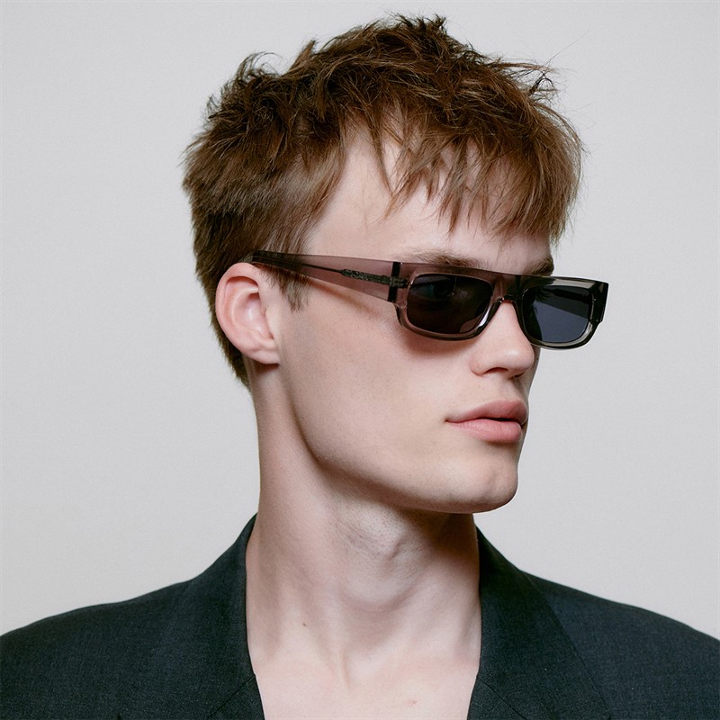 A Kjærbede Jean Solbriller Grey Transparent