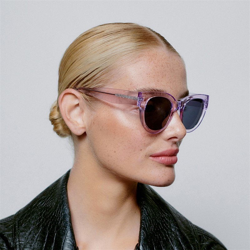 A Kjærbede Lilly Solbriller Lavender Transparent